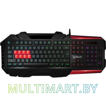 Клавиатура A4Tech BLOODY B3590R (черный/красный)